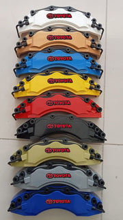 4 Pcs Toyota Caliper Cover 3D Brake Style Disc Toyota Brake Caliper Cover Universal Toyota Caliper Cover