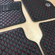 Volkswagen Car Floor Mats Set All Volkswagen Models Waterproof Custom Car mat set VW Car Floor Mats Custom Fit