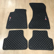 AUDI SLINE Car Floor Mats Set All AUDI SLINE Models Waterproof Custom Car mat set Audi Tailor Fit Mats Set
