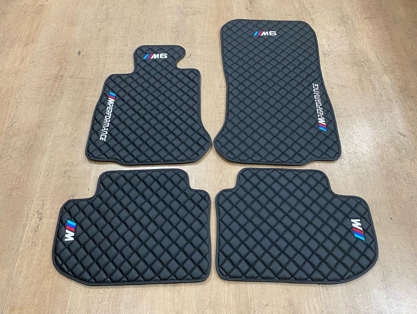 BMW M6 Car Floor Mats Set All BMW M6 Waterproof Custom Car Mat Set for M6 SERIES Tailor Fit For ALL BMW