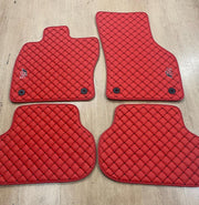 Seat Leon FR Car Floor Mats Set Seat Leon FR Waterproof Custom Car Mat Set Tailor Fit For FR Floor Mat