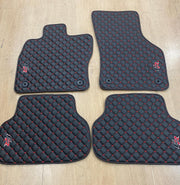 Seat Leon FR Car Floor Mats Set Seat Leon FR Waterproof Custom Car Mat Set Tailor Fit For FR Floor Mat