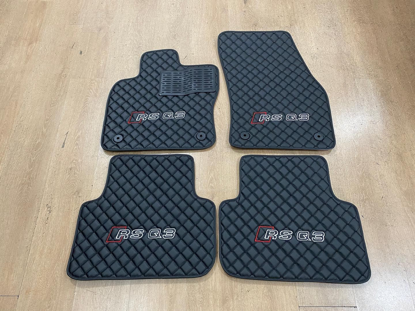 AUDI RS Q3 Car Floor Mats Set All AUDI RS Q3 Models Waterproof Custom Car mat set Audi Q Serie Car Mats