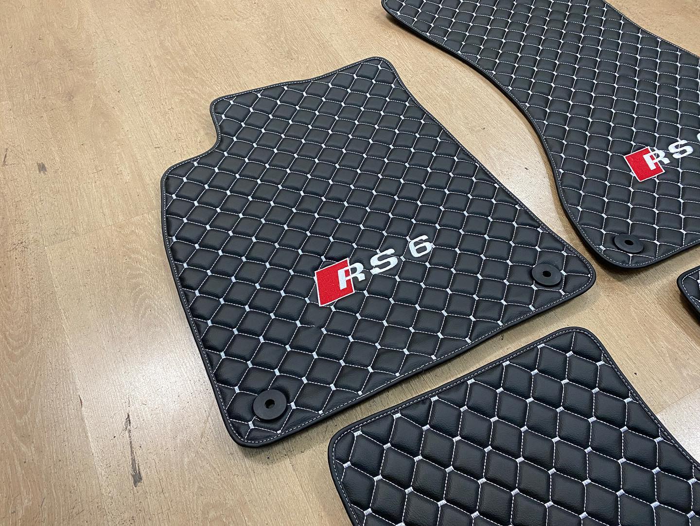 AUDI RS6 Car Floor Trunk Mats Set All AUDI RS6 Models Waterproof Custom Car mat set Custom Fit Car Mats for ALL Rs6
