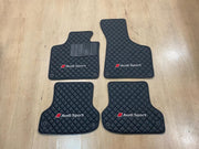 Audi Sport Car Floor Mats Set All Audi Sport Waterproof Custom Car Mat Set Tailor Fit Car Mats for Audi