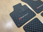 Audi Sport Car Floor Mats Set All Audi Sport Waterproof Custom Car Mat Set Tailor Fit Car Mats for Audi