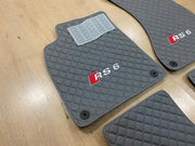 AUDI RS6 Car Floor Trunk Mats Set All AUDI RS6 Models Waterproof Custom Car mat set Custom Fit Car Mats for ALL Rs6