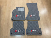 AUDI RS6 Car Floor Trunk Mats Set All AUDI RS6 Models Waterproof Custom Car mat set Custom Fit Car Mats for ALL Rs6