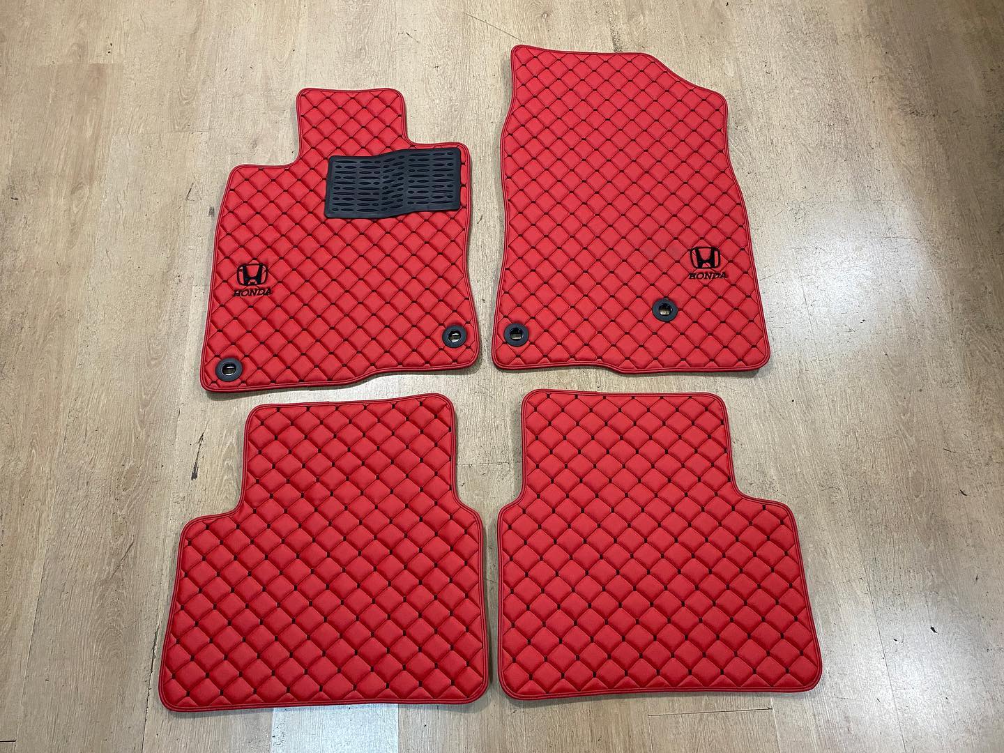 Honda Car Floor Mats Set All Honda model Waterproof Custom Car Mat Set Custom Fİt Mat Set Honda