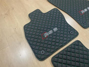 AUDI RS3 Car Floor Mats Set All AUDI RS3 Models Waterproof Custom Car mat set RS3 Car Floor Mats